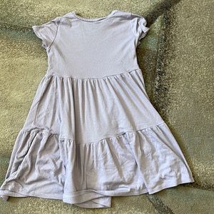 Women’s purple t-shirt dress